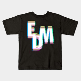 EDM Techno Electronic music house Kids T-Shirt